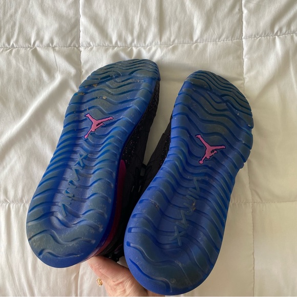 Nike Jordan Proto Max 720 Black Racer Blue Hyper Violet Sneakers - Picture 6 of 7